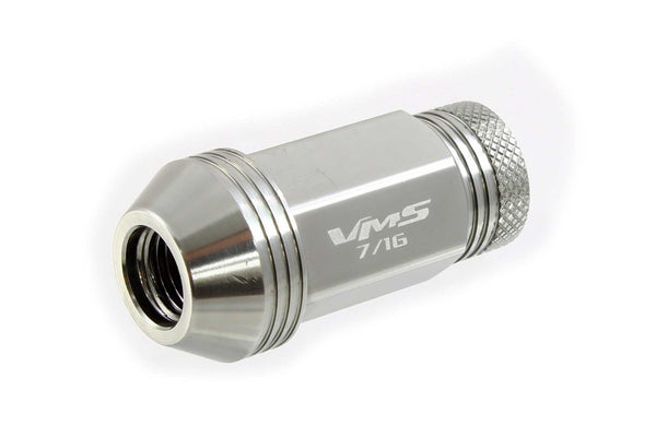 14X1.5 MM 44MM LONG FORGED ALUMINUM OPEN END LIGHT WEIGHT RACING LUG NUTS
