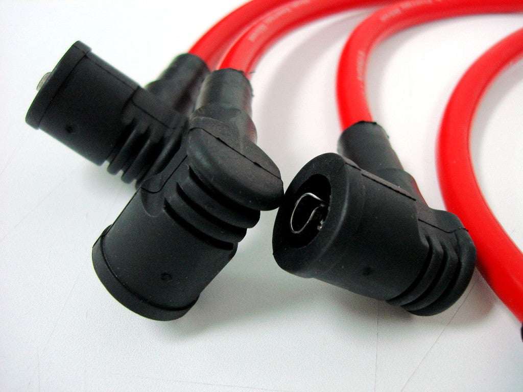 VMS Racing 10.2mm Spark Plug Wires Red Set For 93-97 Honda Civic Del Sol SOHC D15/D16