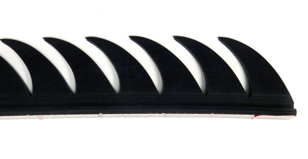 Motorcycle Helmet Mohawk Spike Strip ANGLED SPIKES