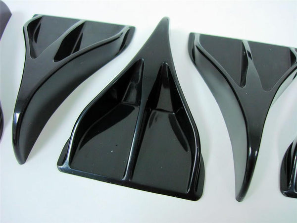 Vortex Generator NASA Roof Fin Kit Version Black. THE REAL DEAL! // PART # VG0700BK