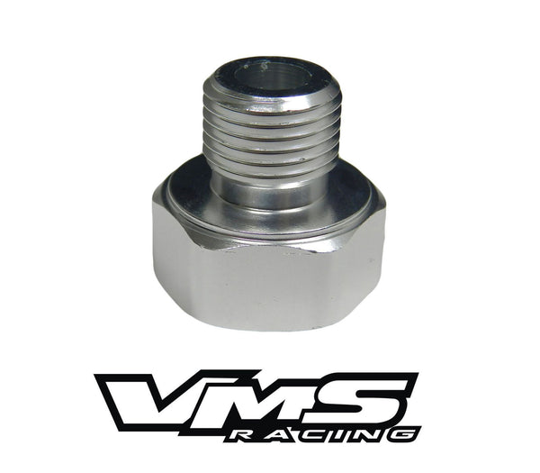 LS ENGINE OIL PRESSURE GAUGE BILLET ALUMINUM METRIC ADAPTER FITTING 16x1.5MM to 1/8" NPT