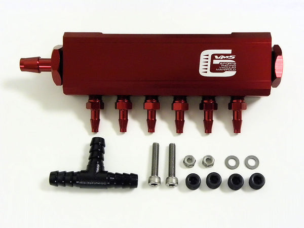 VACUUM BLOCK MANIFOLDS 6 PORT // PART # VM001