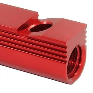 CHEVROLET 98-01 CAMARO FIREBIRD 97-04 CORVETTE LS1 LS6 ENGINE INTAKE MANIFOLD FUEL RAIL KIT BILLET ALUMINUM COLORS: BLACK BLUE RED GUN METAL // PART # FRLS1