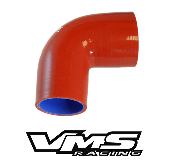 3 PLY REINFORCED SILICONE 90 DEGREE COUPLER 6" LENGTH