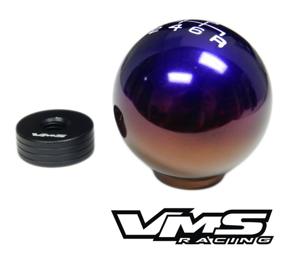 TITANIUM BURN SHIFT KNOB 6 SPEED 2" DIAMETER