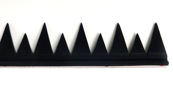 Motorcycle Helmet Mohawk Spike Strip UNEVEN SAW BLADE