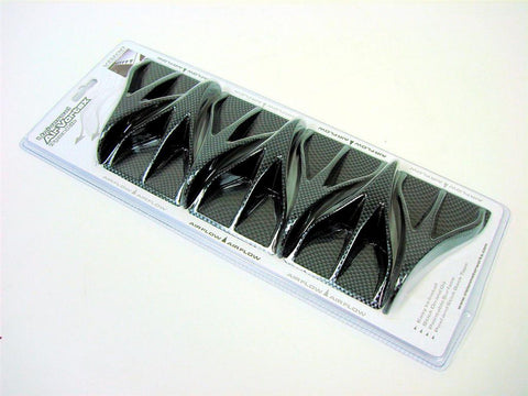 Vortex Generator NASA Roof Fin Kit Version Carbon Fiber Look. THE REAL DEAL! // PART # VG0700CF