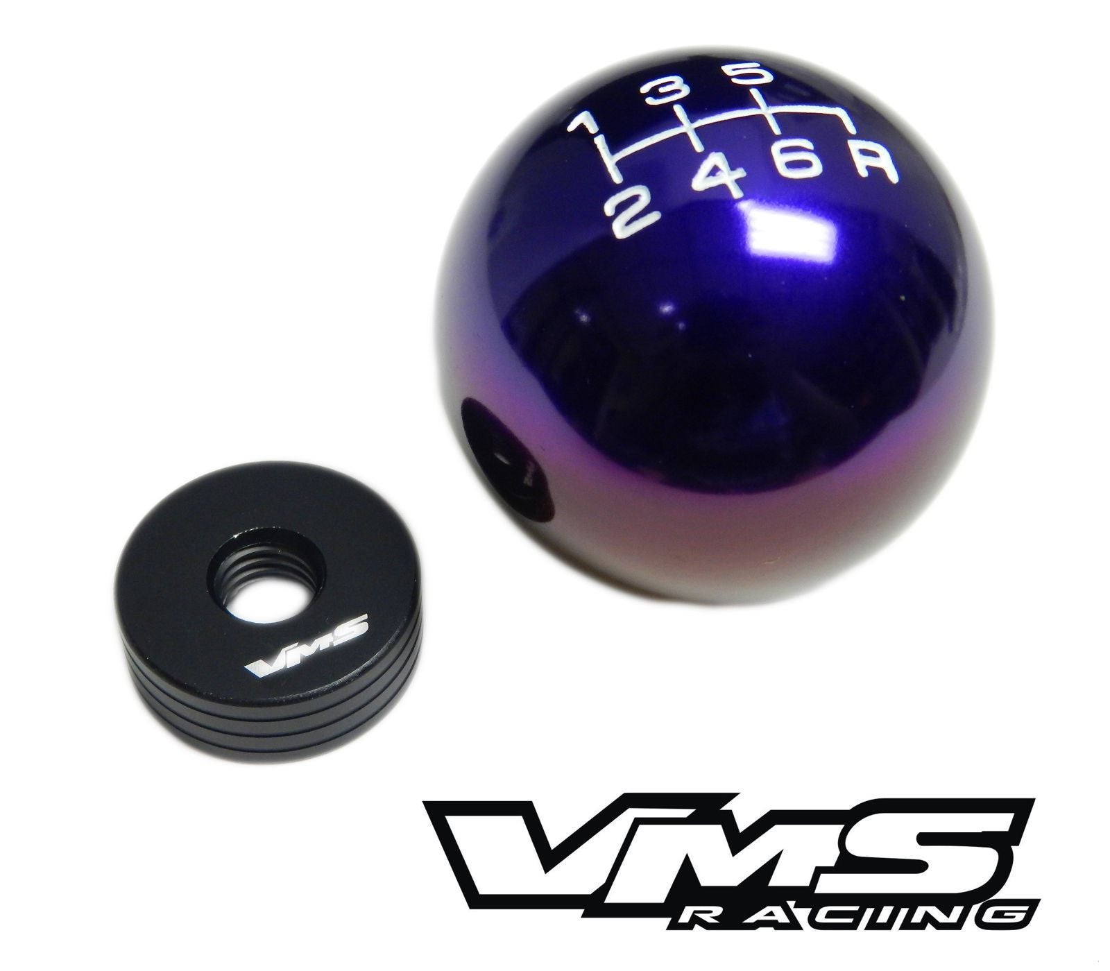 6 speed gear knob TITANIUM BURN SHIFT KNOB 6 Speed 2" DIAMETER M10X1.5