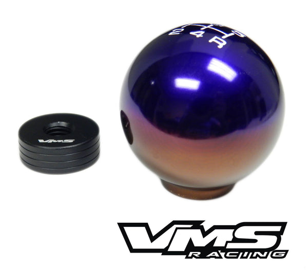 TITANIUM BURN SHIFT KNOB 5 SPEED 2" DIAMETER