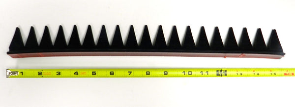 Motorcycle Helmet Mohawk Spike Strip EVEN SAW BLADE