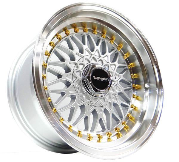 SIGMA WHEELS SET OF FOUR MOUNTED AND BALANCED 15X8 4X100 20 OFFSET WITH 195/50/15 TIRES OR 195/45/15 TOYO T1R