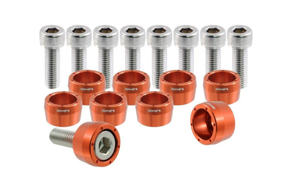 HEADER CUP BOLT & WASHER KIT FOR HONDA ACURA ENGINES 8MM BOLTS // PART # HCW001