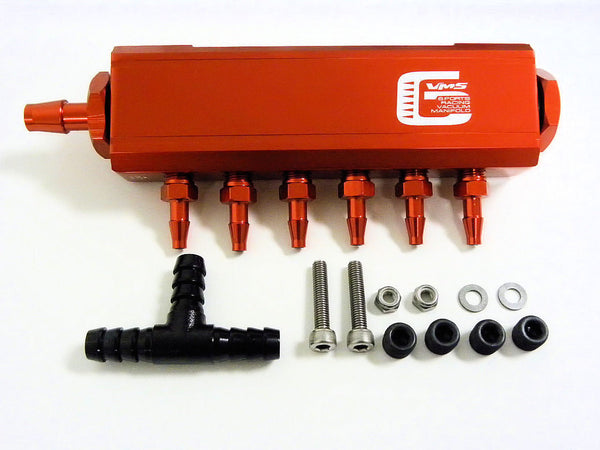 VACUUM BLOCK MANIFOLDS 6 PORT // PART # VM001