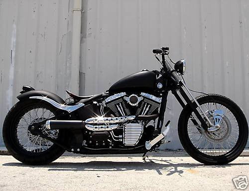 2000-2015 HARLEY DAVIDSON SOFTAIL REAR 1-2" INCH ADJUSTABLE SUSPENSION LOWERING KIT AVAILABLE IN 1045 STEEL OR T304 STAINLESS STEEL