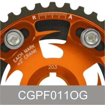 88-00 HONDA CIVIC D15 D16 D SERIES SOHC ADJUSTABLE RACING CAM GEAR BILLET ALUMINUM// PART NUMBER CGPF015