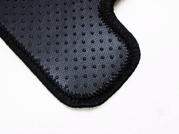 CUSTOM FIT BLACK FLOOR MATS 92-96 HONDA PRELUDE BB1 LOGO // PART #  FMPL9296BKBB1