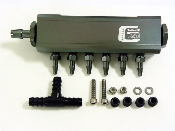 VACUUM BLOCK MANIFOLDS 6 PORT // PART # VM001
