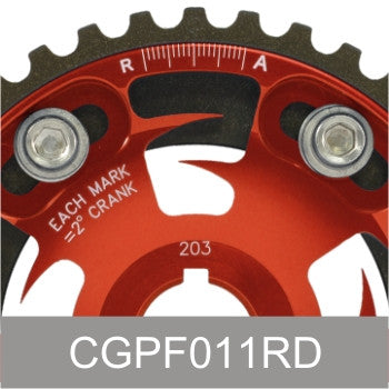 97-02 MITSUBISHI MIRAGE LS 1.8L SOHC TECHNICA ADJUSTABLE RACING CAM GEAR BILLET ALUMINUM FANG