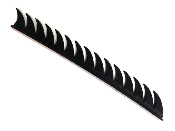 Motorcycle Helmet Mohawk Spike Strip ANGLED SPIKES