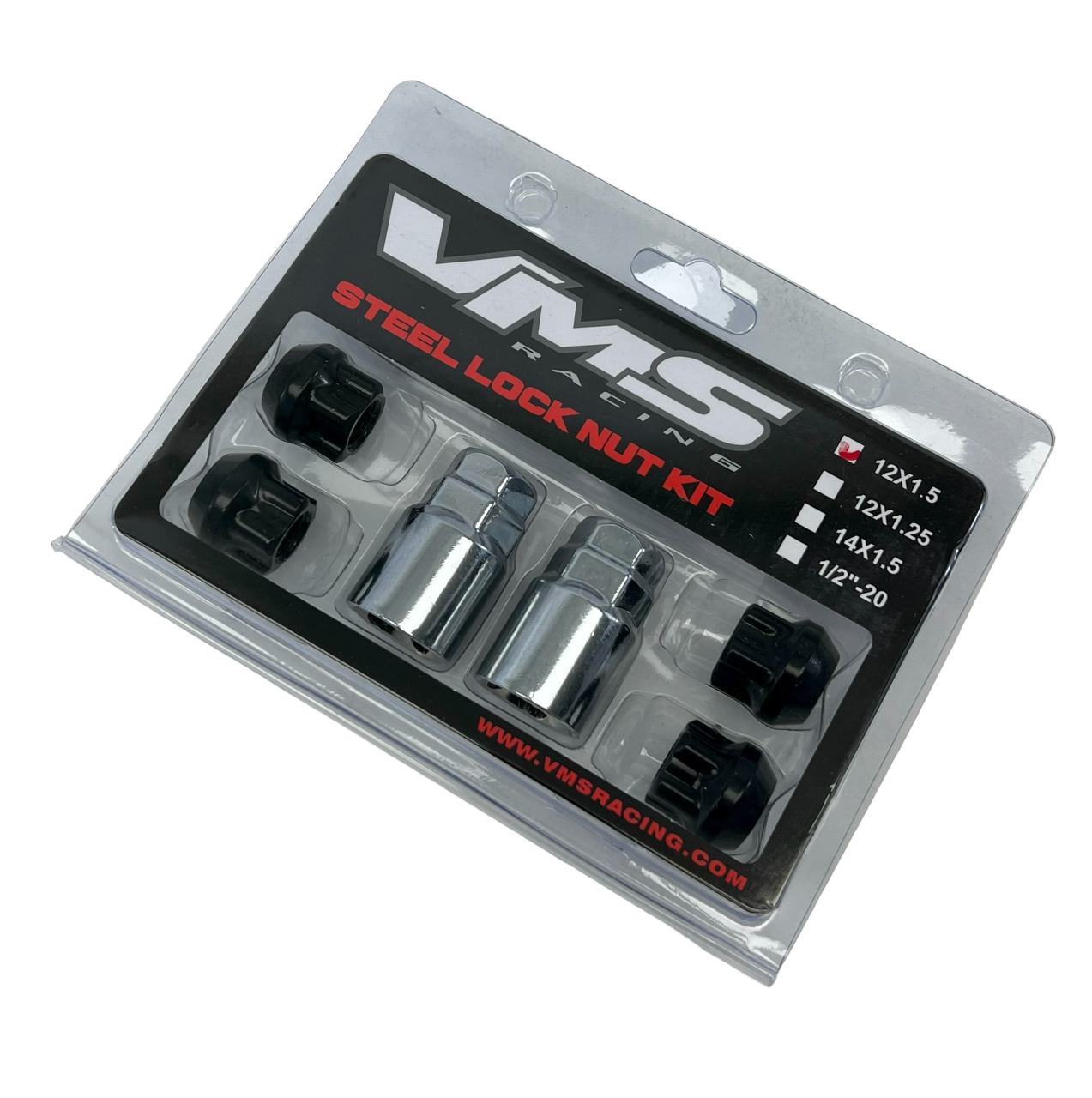 STREET/STRIP OPEN and CLOSED END SPLINE STEEL LOCKING LUG NUTS