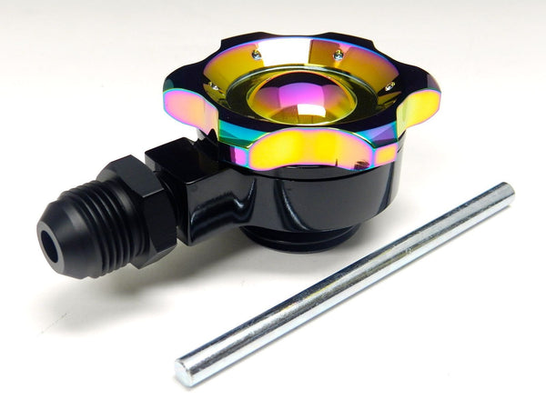 BILLET ALUMINUM VACUUM SCAVENGER OIL CAP HONDA CIVIC CRX ACCORD PRELUDE Si ACURA INTEGRA GS LS RS GSR TYPE R D15 D16 B16 B18 H22 H23 // PART # VSO001