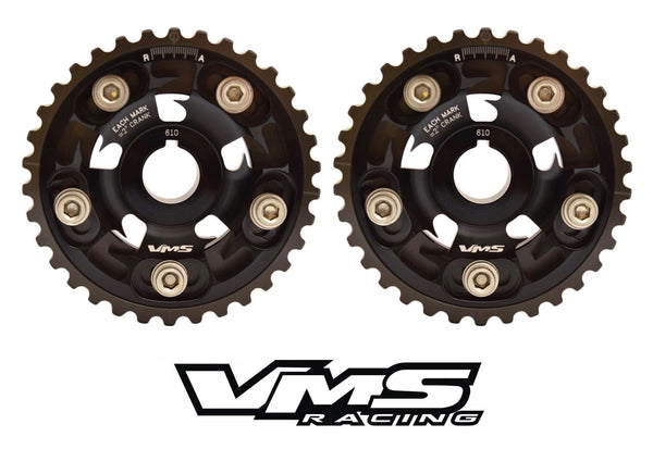 92-01 HONDA PRELUDE H22 DOHC ADJUSTABLE RACING CAM GEAR BILLET ALUMINUM FANG // PART # CGPF025