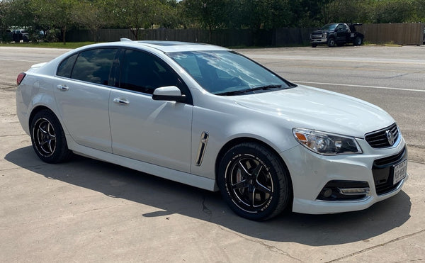 DRAG PACK STREET DRAG RACE V-STAR 17x10 44 OFFSET & 18x5 -25 OFFSET 5X120 10-23 GEN 5/6 CAMARO SS & V6, 08-09 PONTIAC G8 GT, 14-17 CHEVY SS,  08-14 CADILLAC CTS-V, 06-13 CORVETTE Z06 & GS BLACK OR POLISHED // PART# VWST015 & 16, VWST029 & 30, VWST098 & 99