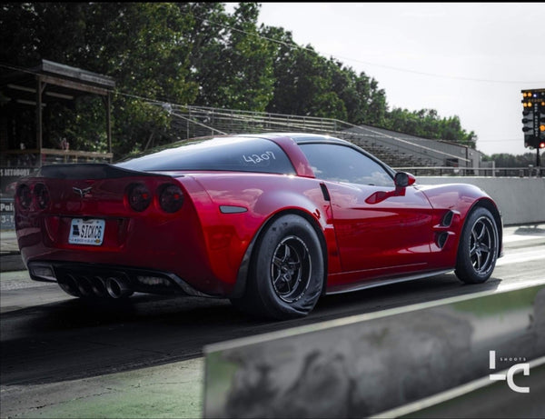 DRAG PACK STREET DRAG RACE V-STAR 17x10 44 OFFSET & 18x5 -25 OFFSET 5X120.7 10-23 GEN 5/6 CAMARO SS & V6, 08-09 PONTIAC G8 GT, 14-17 CHEVY SS,  08-14 CADILLAC CTS-V, 06-13 CORVETTE Z06 & GS BLACK OR POLISHED // PART# VWST015 & VWST016 or VWST029 & VWST030