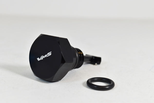 WATER IN FUEL WIF HFCM DRAIN PLUG BILLET ALUMINUM FOR 2003-2007 FORD 6.0L POWERSTROKE TURBO DIESEL ENGINE F250/F350/F450/F550/F650 // PART # WDP001