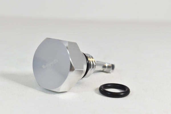 WATER IN FUEL WIF HFCM DRAIN PLUG BILLET ALUMINUM FOR 2003-2007 FORD 6.0L POWERSTROKE TURBO DIESEL ENGINE F250/F350/F450/F550/F650 // PART # WDP001