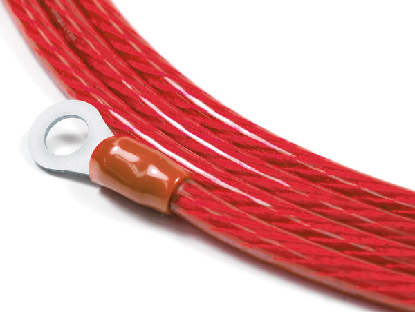 UNIVERSAL GROUND WIRE SYSTEM CIRCLE EARTH GROUNDING KIT FOR RACING OR STREET CARS BLUE OR RED // PART # GWK401200 OR GWK401201