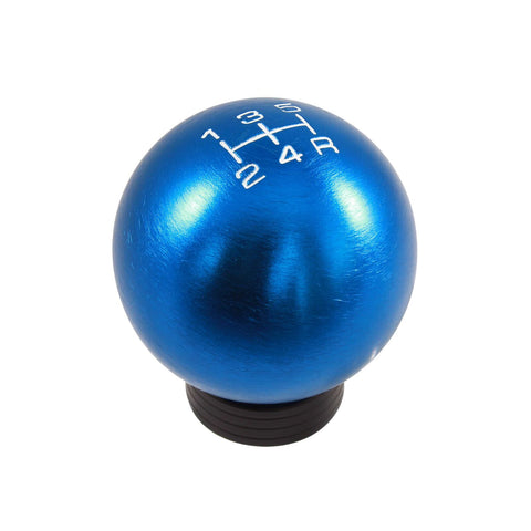 BILLET ALUMINUM ROUND BALL STYLE SHIFT KNOB 5 SPEED 2