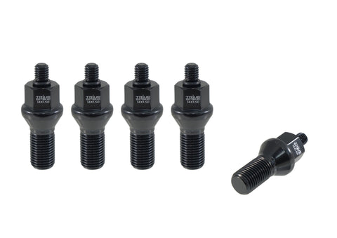 TRUE SPIKE 14X1.5 MM LUG NUT BOLT CNC MACHINED FORGED STEEL AVAILABLE IN 24MM, 28MM, 33MM & 40MM LENGTHS AUDI VW MERCEDES // PART # 14150