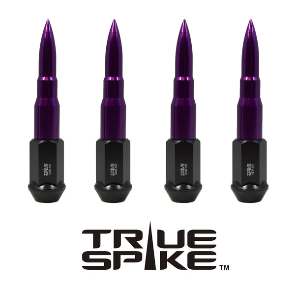 14X1.5 MM 124MM LONG BULLET STEEL LUG NUTS ANODIZED ALUMINUM CAPS TRUCK LENGTH 00- UP CHEVROLET SILVERADO TAHOE GMC SIERRA 12-UP DODGE RAM 15-UP F150 // 16MM CAP DIAMETER 73MM CAP LENGTH PART # LGC001