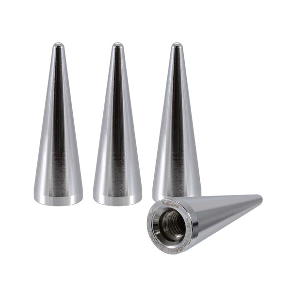 SPIKE LUG NUT CAPS CNC MACHINED BILLET ALUMINUM, MANY FINISHES TO CHOOSE FROM // DIAMETER: 16MM LENGTH: 51MM PART # LGC005