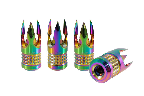 POSEIDON LUG NUT CAPS CNC MACHINED BILLET ALUMINUM, MANY FINISHES TO CHOOSE FROM // DIAMETER: 20MM LENGTH: 51MM PART # LGC007