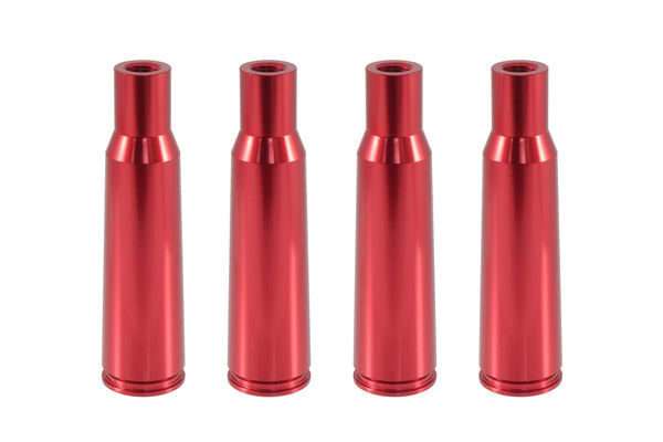 BULLET CASING 50 CAL CALIBER 5.5 INCHES LONG LUG NUT CAPS CNC MACHINED BILLET ALUMINUM, MANY FINISHES TO CHOOSE FROM (TIP SOLD SEPARATELY) // DIAMETER: 25MM LENGTH: 136MM PART # LGC008
