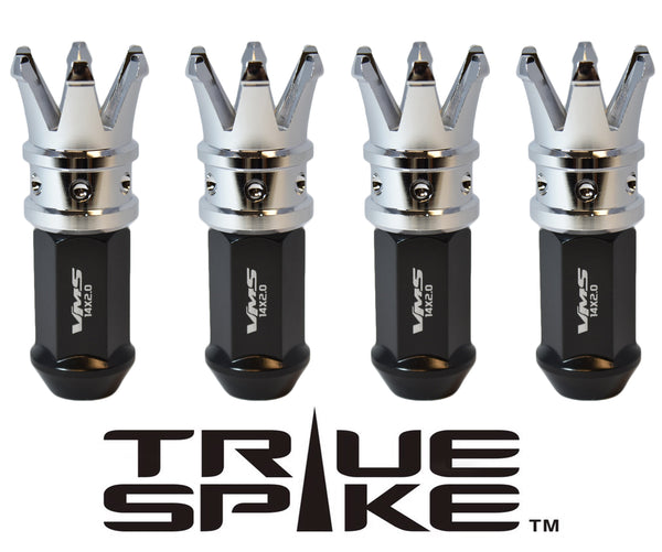 14x2.0 MM 101MM LONG CNC MACHINED FORGED STEEL EXTENDED CROWN SPIKE LUG NUTS ANODIZED ALUMINUM TRUCK LENGTH 04-14 FORD F150 RAPTOR TREMOR EXPEDITION // PART # LGC016