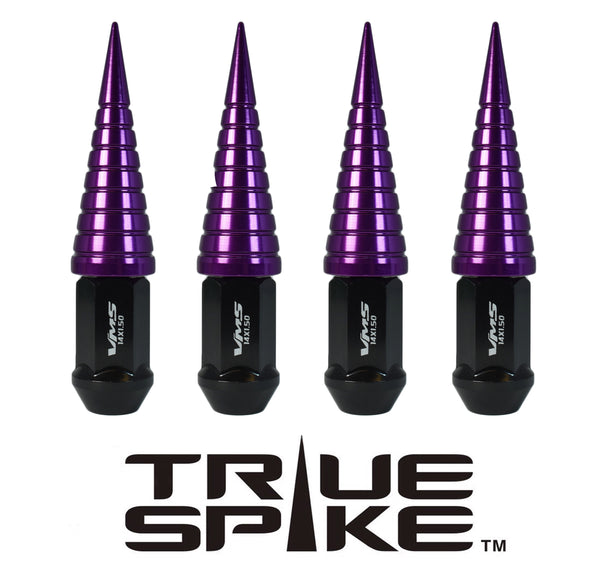 14X1.5 MM 112MM LONG FOR CARS ONLY!! NO TRUCKS!! 112MM LONG CNC MACHINED FORGED STEEL LUG NUTS ANODIZED ALUMINUM SPIRAL SPIKE 09-21 CHEVY CAMARO 15-21 FORD MUSTANG 06-21 DODGE CHARGER CHALLENGER 300 // 25MM CAP DIAMETER 73MM CAP LENGTH PART NUMBER LGC026