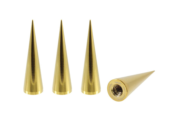 SPIKE LUG NUT CAPS CNC MACHINED BILLET ALUMINUM, MANY FINISHES TO CHOOSE FROM INCLUDING NEON COLORS// DIAMETER: 20MM LENGTH:73MM PART # LGC032