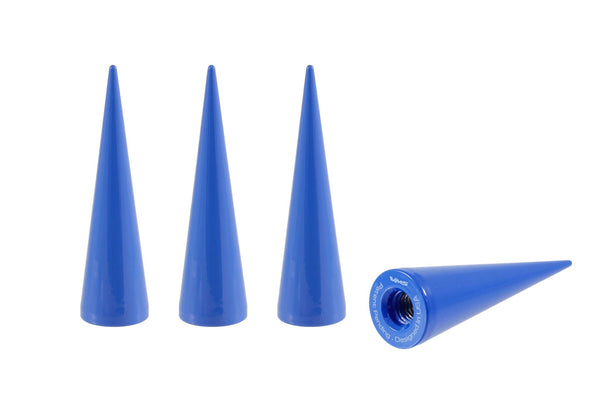 SPIKE LUG NUT CAPS CNC MACHINED BILLET ALUMINUM, MANY FINISHES TO CHOOSE FROM INCLUDING NEON COLORS// DIAMETER: 20MM LENGTH:73MM PART # LGC032