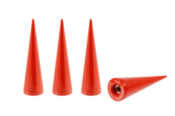 SPIKE LUG NUT CAPS CNC MACHINED BILLET ALUMINUM, MANY FINISHES TO CHOOSE FROM INCLUDING NEON COLORS// DIAMETER: 20MM LENGTH:73MM PART # LGC032