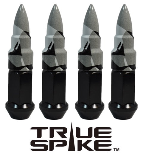 1/2-20 101MM LONG 20MM WIDE BULLETS STEEL LUG NUTS ANODIZED ALUMINUM CAPS NEON COLORS 46-17 JEEP CJ, TJ, WRANGLER 79-14 FORD MUSTANG // 20MM CAP DIAMETER 51MM CAP LENGTH PART # LGC034