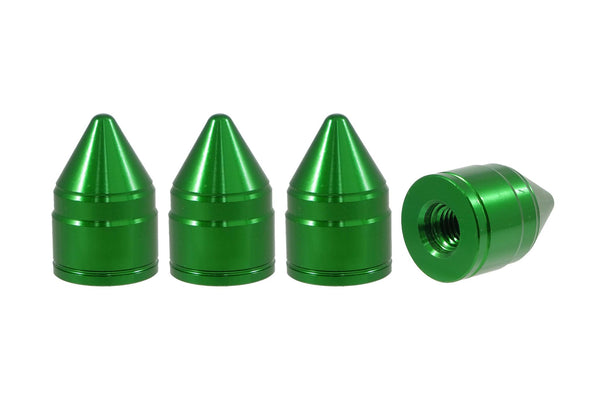 APOLLO SPIKE LUG NUT CAPS CNC MACHINED BILLET ALUMINUM, MANY FINISHES TO CHOOSE FROM INCLUDING NEON COLORS // DIAMETER: 20MM LENGTH: 30MM PART # LGC044