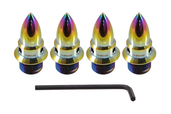 SPIKE BULLET TIP FOR VMS RACING ALUMINUM LUG NUTS WILL NOT FIT TRUE SPIKE STEEL LUG NUTS // PART NUMBER LGC0200