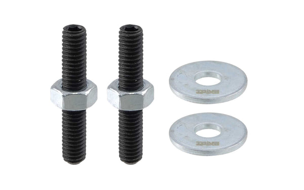 SPIKE or BULLET LICENSE PLATE FRAME WASHER BOLTS SCREWS CAPS FASTENERS COMPLETE KIT ANODIZED/CHROME/NEO CHROME // LPH002 & LPH005(BULLET) or LPH006(SPIKE)