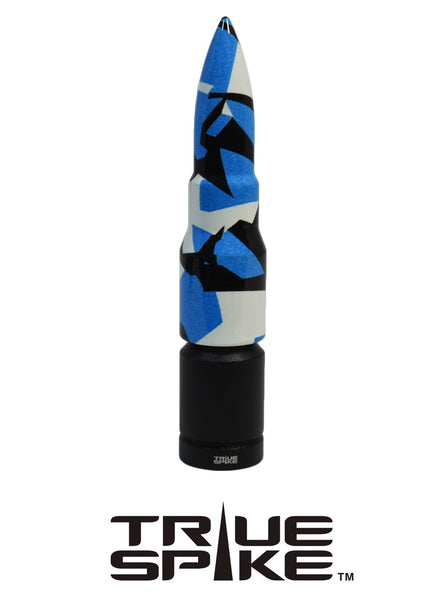 2 PIECE BULLET & SPIKE ALUMINUM SHORT ANTENNA KIT MANY COLORS TO CHOOSE FROM