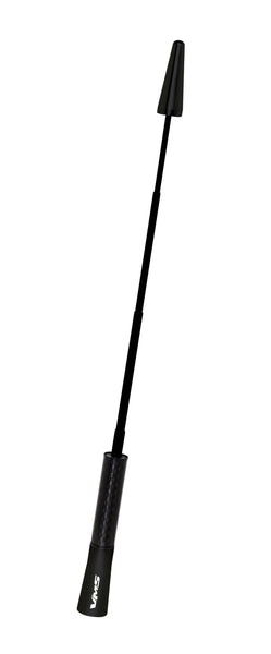 CARBON FIBER BILLET ALUMINUM RETRACTABLE SHORT ANTENNA KIT 5"-9" INCHES LONG BLACK OR SILVER// PART # SARBCF & SARSCF