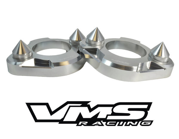 SPIKE STRUT TOWER SUPPORT BRACES BILLET ALUMINUM 90-01 ACURA INTEGRA 88-00 HONDA CIVIC/CRX DEL SOL S2000 (ALL) // PART # STB001