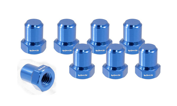 HONDA/ACURA BILLET ALUMINUM B16 B18 B20 H22 K20 K24 VTEC & NON VTEC VALVE COVER NUTS BOLTS 8 PIECES // PART # VCB001